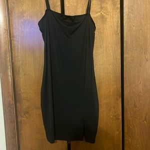 Black mini dress. Size medium.